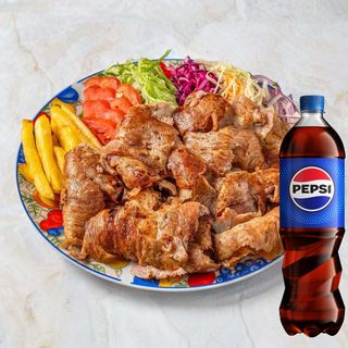 Kebab na Talerzu Duży + Pepsi 0,5l