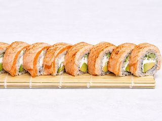 Philadelphia z opalonym Łososiem 8 szt.