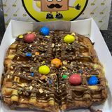 Waffle choco M&Ms
