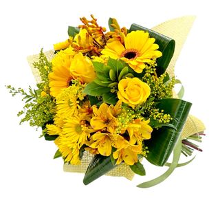 Buchet flori galbene