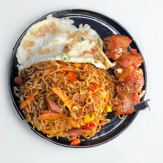 Swirly Spicy Noodles