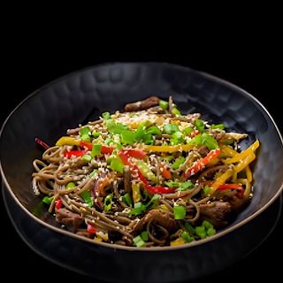 Սոբա Հավի մսով