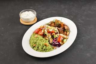 Chicken and Halloumi Power Bowl