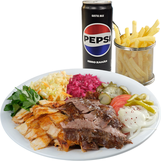 Meniu farfurie mixta mare