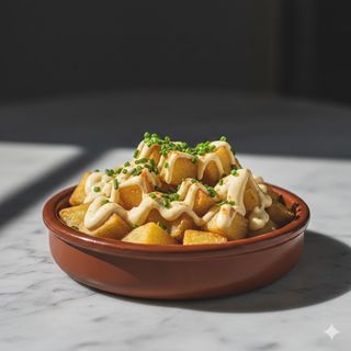 Ración De Patatas Alioli Del Ángel Caído