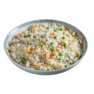 Arroz estilo Thai con gamba