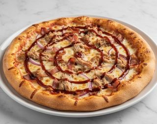 Pizza de barbacoa (500 g.)