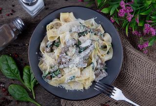 Tagliatelle Al Caminetto