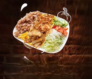 Zestaw Kebab drobiowy