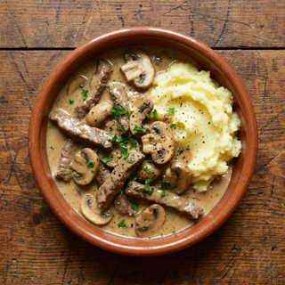 Beef Stroganoff