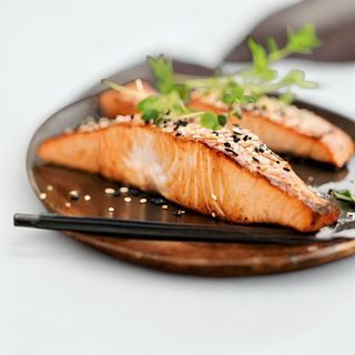 232. Salmone alla piastra