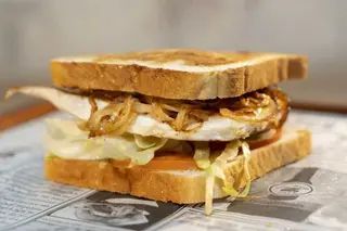 SANDWICH VEGETAL POLLO