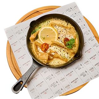 Судак в сырно-сливочном соусе