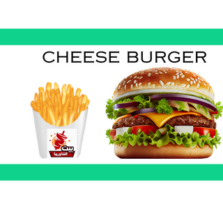 Cheese-Burger + Frit