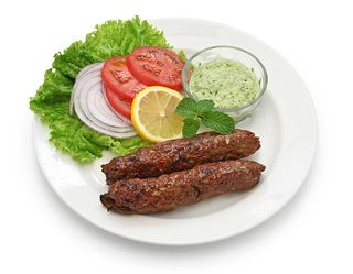 Piatto seekh kebab