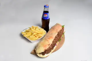 Šiš ćevap, pomfrit & Pepsi 0.25l