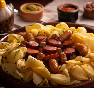 Salchipapas