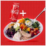 Salade Nicoise + Coca Cola