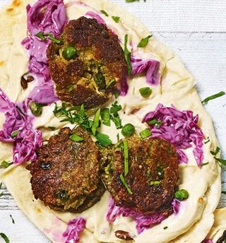 Falafel con hallumi