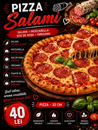 Pizza Salami 32cm