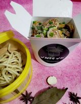 ჩინური ატრია ღორის ხორცით