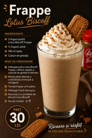 Frappe Lotus Biscoff 0250 ml