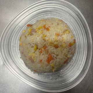 Arroz Frito Con Tres Delicias