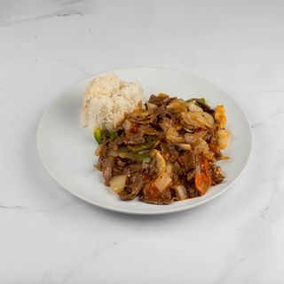 62. Junetina Szechwan i riža