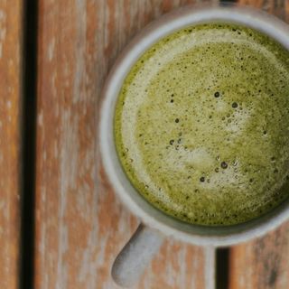 Té Matcha Fresa y Platano