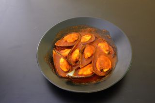 Ración de mejillones en salsa al vermut De Vicio