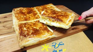 ნახევრად ფენოვანი ხაჭაპური