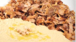 Menù kebab con hommos