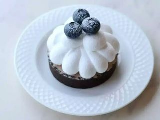 Тарталетка Шоко-чиз с голубикой