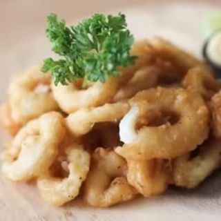 Calamares Fritos Con Patatas