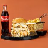 ლურჯი ყველის ბურგერის კომბო/Blue Cheese Burger Combo