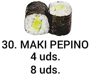 26. Maki De Pepino (8 Uds.)