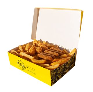 Patatas fritas + Combinados de quesos (10un)