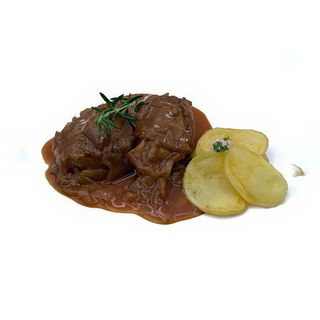 carrillada ibérica en salsa de rabo de toro