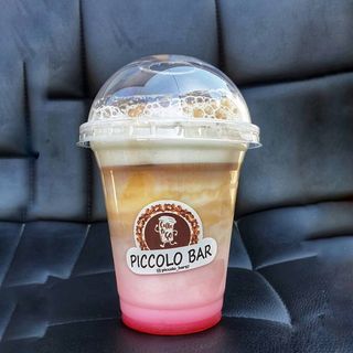 Кавовов-малиновий коктейль