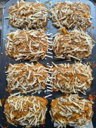 Mini Oat Banana Bread 