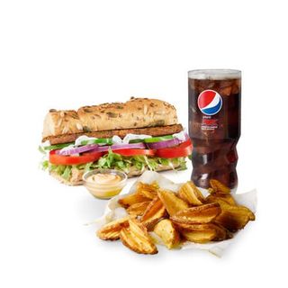 Menú Filete Vegano (15 cm.)