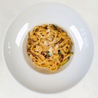 Tagliatelle z Cukinią