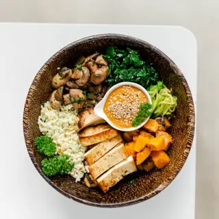 BBQ Tofu & Mushroom