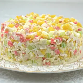 Крабовий салат стандарт (250г)