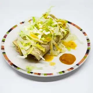 Flautas de Pollo (3 uds)