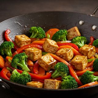 Vegetable Stir Fry Tofu
