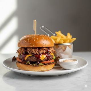 Hamburguesa de barbacoa