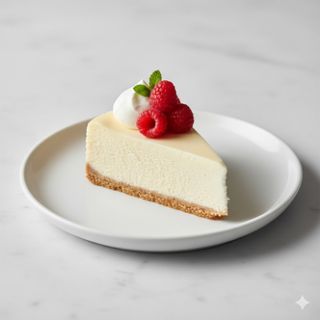 Tarta de queso (porción)