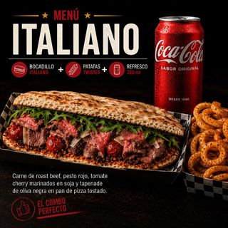Menu Italiano XL