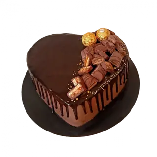 Gâteau Cœur Chocolat